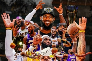 八年时光!ESPN晒海报致敬詹姆斯湖人生涯:这段旅程真是精彩